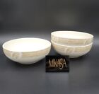 Mikasa FRESH AIR Set/3 Soup/Cereal Bowls High Fired Stone EXCELLENT