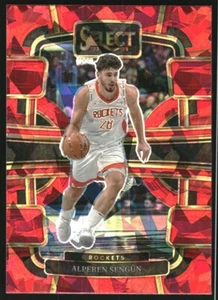 2023-24 Select Prizms Red Cracked Ice #13 Alperen Sengun - Picture 1 of 2
