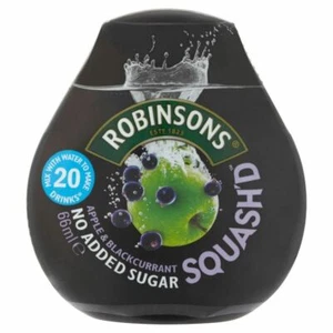 Robinsons Squash'd Apple & Blackcurrant No Added Sugar (66ml) - Picture 1 of 1