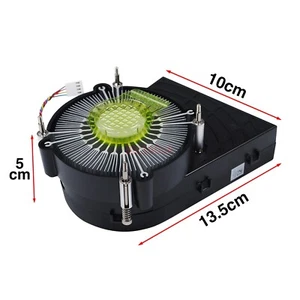 65W Desktop Heatsink 71G3K For Dell Optiplex 3080 5080 5090 7080 7090 SFF - Afbeelding 1 van 18