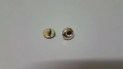 0003 Buttons For Sewing/Craft 12 pcs  new silver plastic stude 11mm - Image 1 of 2