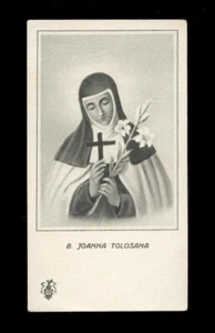 santino-holy card B.GIOVANNA DA TOLOSA - Imagen 1 de 1