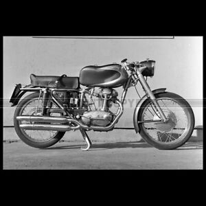 Photo M.000116 DUCATI 175 SPORT 1958 PRESS CAMPAIGN Motorcycle