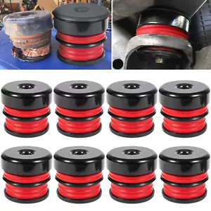For 2008-2016 Ford F250&F350 Super Duty Crew Cab Silicone Body Mount Bushing Kit - Bild 1 von 11