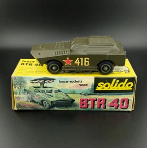 Tanque tanque militar militar Solido 225 BTR-40 BRDM-1 EMBALAJE ORIGINAL lote 1/50 - Imagen 1 de 9
