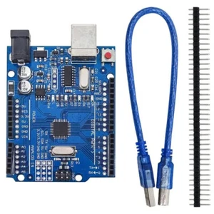 UNO R3 Board Arduino kompatibel ATmega16U2 ATmega328P + USB B + kabel PCB - Bild 1 von 7