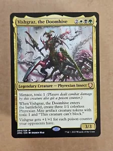 Custom Commander Deck ~ Phyrexian Tribal Toxic ~ Vishgraz, the Doomhive - Picture 1 of 6
