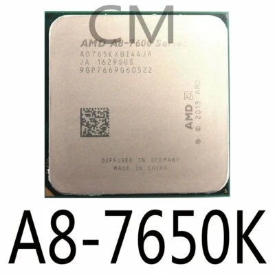 AMD A8-6500 A8-6600K A8-7500 A8-7600 A8-7650K CPU Processor - Image 1 of 4