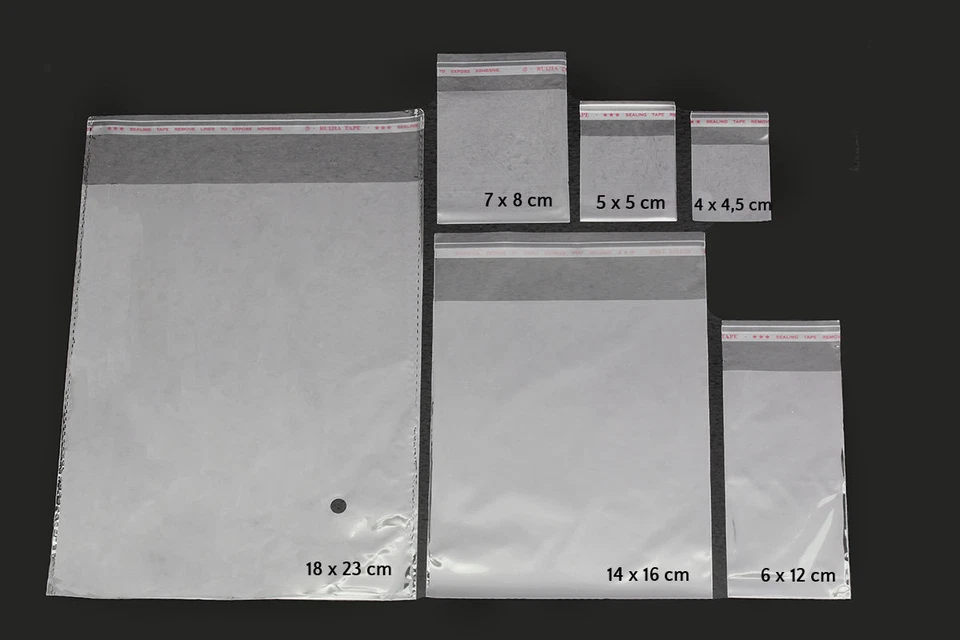 Hochglanz Beutel selbstklebend Verpackung Tüten Adhäsionsbeutel, BB-30