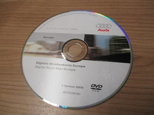 Navi Navigation DVD Karte Europe Deutschland 2008 AUDI A6 4F A8 4E 4E0919884BD - Bild 1 von 5