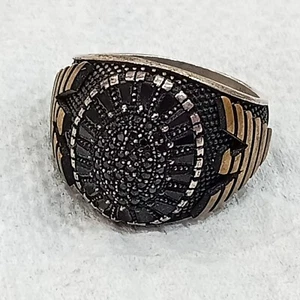 Ancien Bague En Argent Massif 925 Armani - Imagen 1 de 5