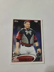 2012 Topps Baseball Card Humberto Quintero 590 - Picture 1 of 2