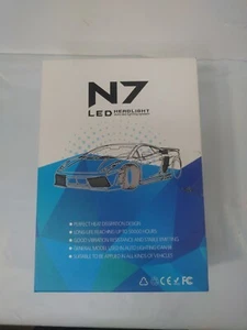 N7 Led Headlights Bulbs H/L 9004 LED Bulbs, Super Bright Dual Beam LED - Picture 1 of 3