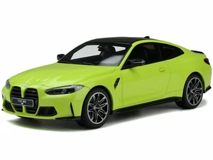 2020 BMW M4 (G82) COUPE SAO PAULO YELLOW 1/18 MODEL CAR BY GT SPIRIT GT298 - Picture 1 of 8