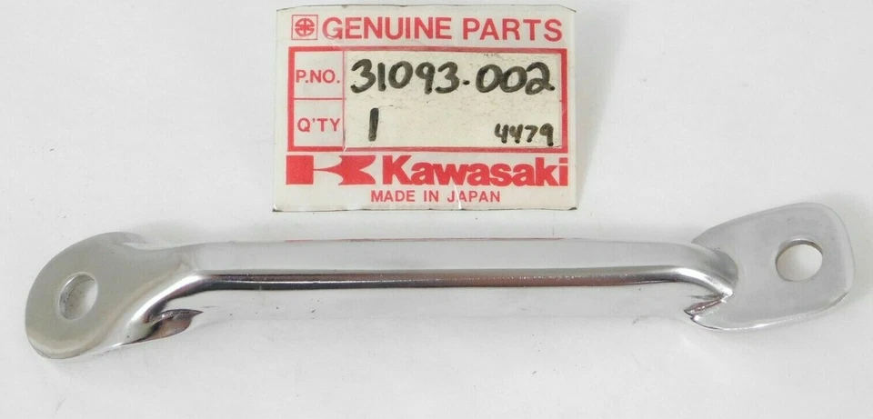 1 NOS Genuine Kawasaki Exhaust Pipe Muffler Bracket Stay 1965 J1T J1TR 1966 D1 - Image 1 of 3