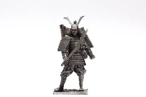Samurai de hojalata 54 mm. Estatuilla samurai japonesa siglo XII escala 1:32 - Imagen 1 de 5