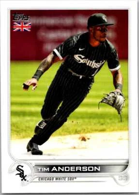 2022 Topps UK Edition #157 Tim Anderson 002008 - Image 1 of 2