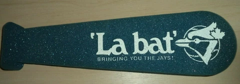 TORONTO BLUE JAYS FOAM BAT 'La bat' Bringing You the Jays! Star Sports Labatt Cover