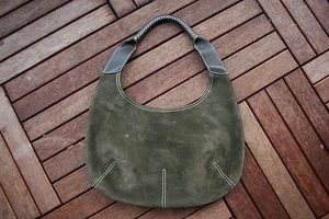 salvatore ferragamo bolso asa gamuza - Imagen 1 de 2