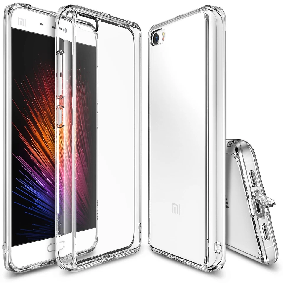 Funda protectora TPU transparente trasera a prueba de golpes para Xiaomi Mi5 | Ringke [FUSION] Foto 1 de 4
