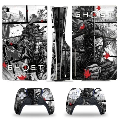 For PlayStation 5 Ghost Of Tsushima PS5 Disk Edition Skin Sticker Decal Cover - Image 1 of 2