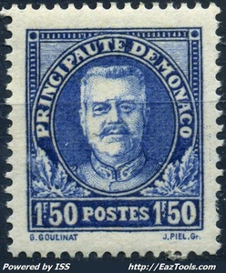 MONACO PRINCE LOUIS II N° 118 NEUF * AVEC CHARNIERE  - Picture 1 of 2