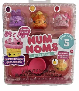 Num Noms Marble Ice Cream SERIES 5 -Package Starter Set Lip Gloss-NEW NIP - Picture 1 of 12