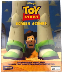 Disney's Toy Story Screen Scenes 3.5" Disks for Windows Big Box Vintage - Picture 1 of 13