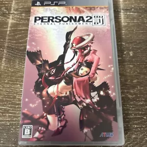 Sony PSP PlayStation Portable Persona 2 Eternal Punishment ATLUS USED working - Picture 1 of 5