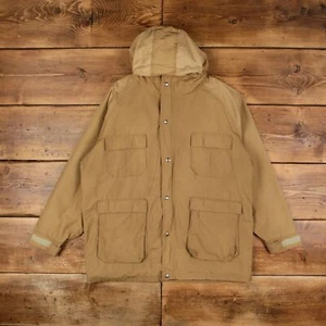 Giacca vintage Woolrich outdoor XL anni 90 parka Penfield made in USA beige - Foto 1 di 8