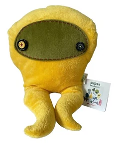 Pupsit Kissenpuppe ZIZU Italian Pups.it gelb Plüschtier von Ludiko Italien 14 Zoll - Bild 1 von 9