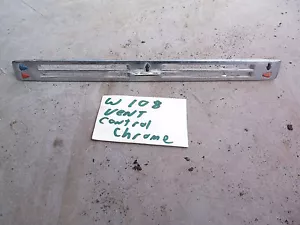 Mercedes Benz W108 W109 Heat AC Vent Control Chrome heater Bezel rosette - Foto 1 di 5