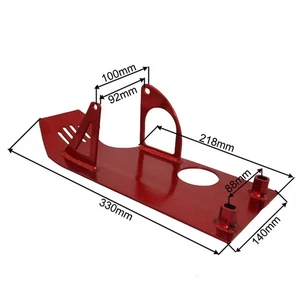 Engine Skid Plate For 50cc 70cc 90 110 125cc Electric Start Engine Pit Dirt Bike - Picture 1 of 8