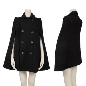 JUNYA WATANABE COMME des GARCONS Fulling Wool Poncho Coat Size S(K-154169) - Picture 1 of 12