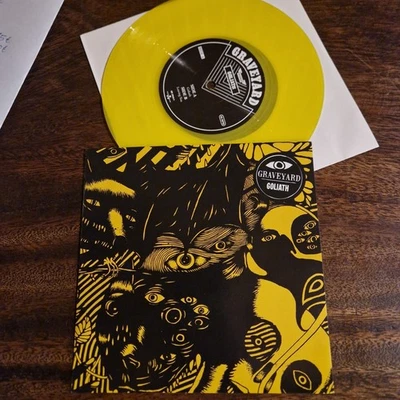 Graveyard-goliath-yellow Vinyl-7-rock-nuclear Blast-witchcraft-NB2964-8 LC 07027 - Bild 1 von 2