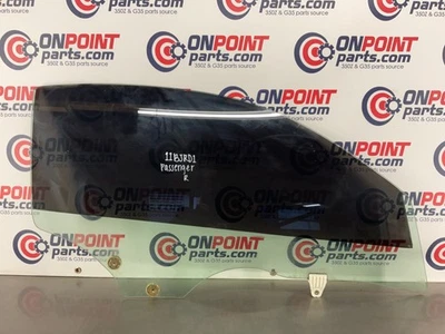 03-07 Infiniti G35 Coupe Passenger RH Door Window Glass 80300AM80A OEM 11BJRD1 - Image 1 of 4