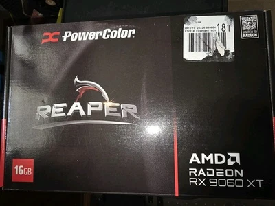 Powercolor Radeon Rx 9060 XT Reaper 16 Gddr6 Pci Express 5.0 Foto 1 de 3