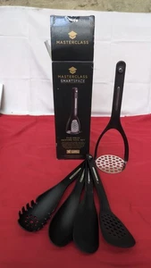 MasterClass Smart Space Nesting Silicone Kitchen Utensil Set of 5(box damaged) - Picture 1 of 2