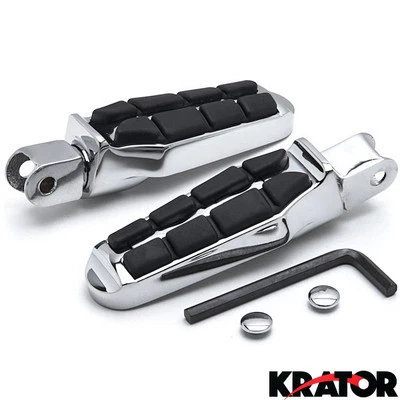 Reposapiés lápida delantera Honda VT1300 Sabre Stateline VTX1800C/F reposapiés L y R Foto 1 de 3