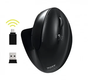 Port Designs 900706-BT mouse Office Right-hand RF Wireless + Bluetooth Optica... - Picture 1 of 1