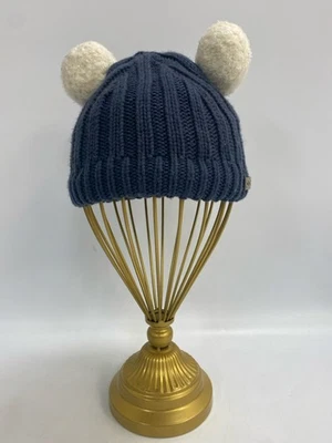 Sombrero de niño Columbia azul oscuro blanco pompón Foto 1 de 2