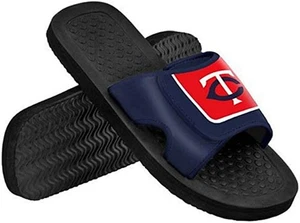 Chanclas de ducha Minnesota Twins para hombre - (1 par) - S - Imagen 1 de 1