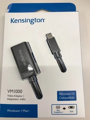 Kensington VM1000 Mini Display Port to VGA Adapter - Image 1 of 3
