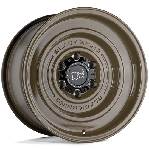 Rinoceronte negro 17X9,5 sólido 6x5,5 -12 mm verde cocodrilo brillante Foto 1 de 4