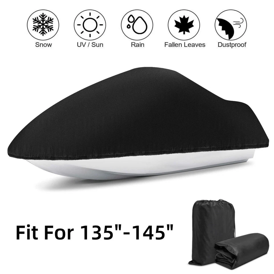 Capa protetora à prova d'água Jet Ski 135-145" compatível com Yamaha WaveRunner FX Cruiser SVHO - Imagem 1 de 4