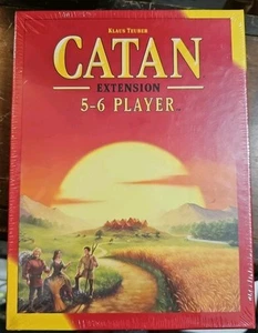 Catan Extension by Klaus Teuber - 5 to 6 Players - Ages 10+ - Picture 1 of 3