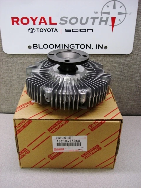 Acoplamiento embrague ventilador genuino OEM OE Toyota 4Runner T100 Tacoma 2,4 L 2,7 L Foto 1 de 3