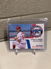 2021 Jersey Shore BlueClaws Ben Brown first Rookie RC Chicago Cubs