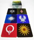 Dragon Age Inquisition Heraldik Symbol Untersetzer Set offizielle Bioware ausverkauft Neu im Karton