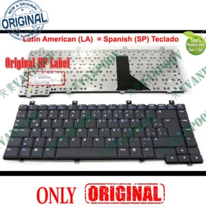 Tastiera portatile LA/SP per HP Compaq DV5000 ZV5000 M2000 R4000 C300 C500 nera - Foto 1 di 8